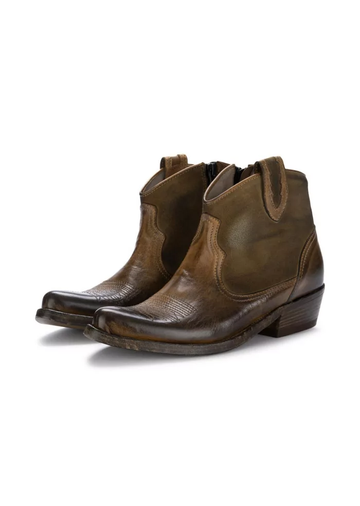 KEEP | STIVALETTI COWBOY CRUST MARRONE I Più Venduti