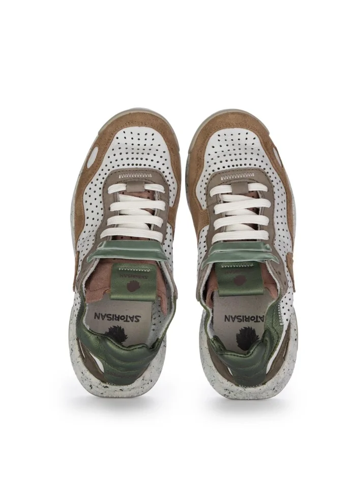 SATORISAN | SNEAKERS CHACRONA BIANCO MARRONE Negozio