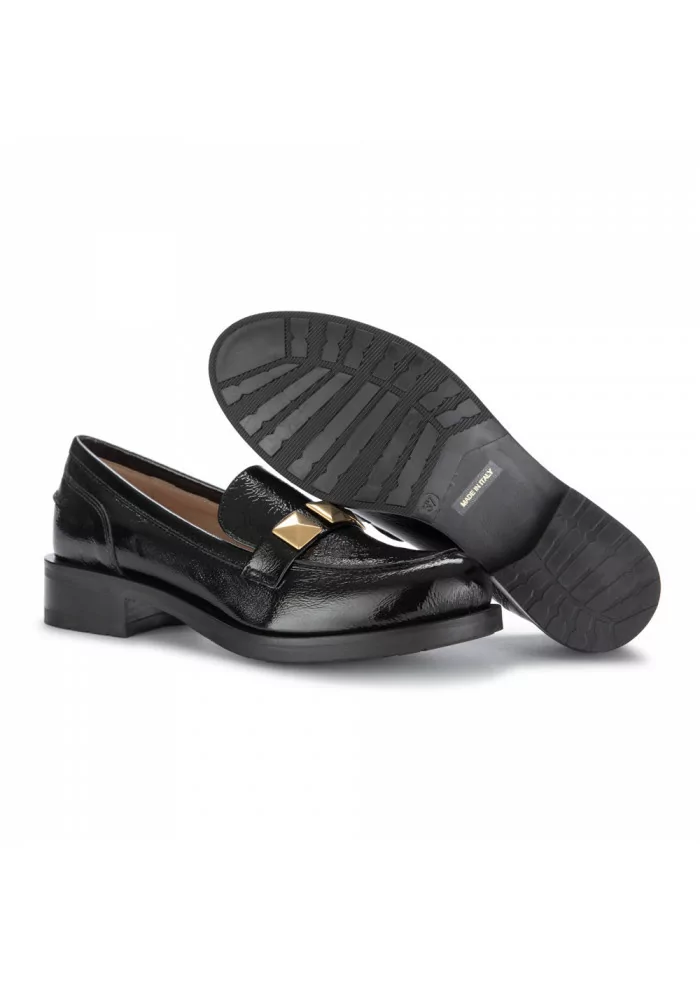 IL BORGO FIRENZE | SCARPE BASSE VERNICE FINISH NERO Offerte giornaliere