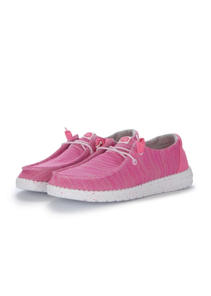 HEY DUDE | SCARPE BASSE WENDY SPORT MESH FUCSIA 50% di sconto per tempo limitato
