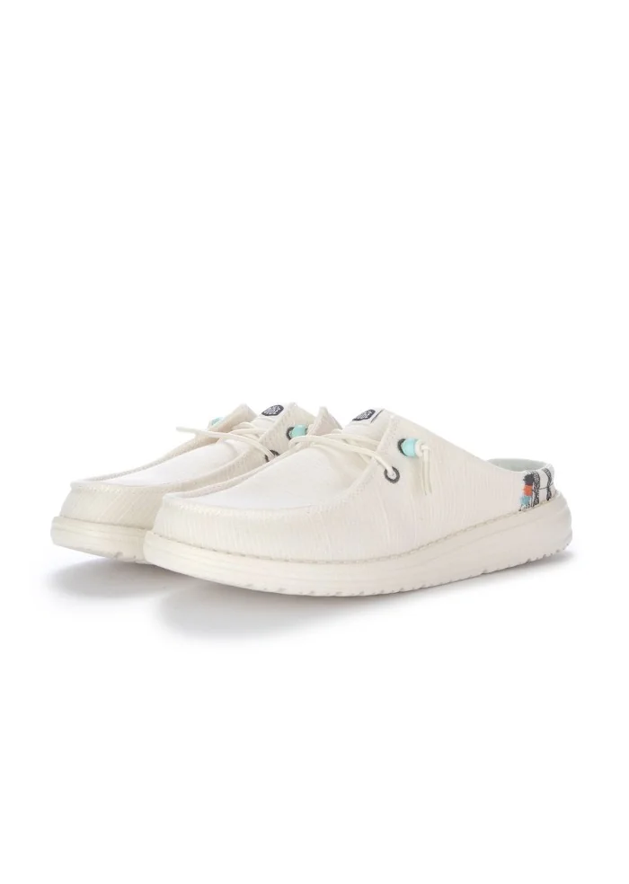 HEY DUDE | SCARPE WENDY SLIP CLASSIC BIANCO Sconti questo mese