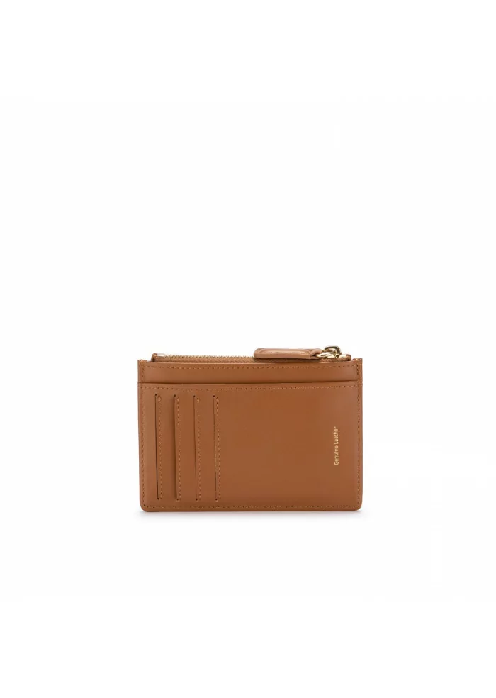 MY BEST BAG | PORTA CARTE PELLE MARRONE CAMMELLO Vendita calda