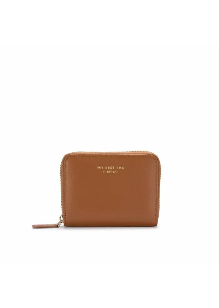 MY BEST BAG | PORTAFOGLIO PELLE MARRONE CAMMELLO Offerta migliore