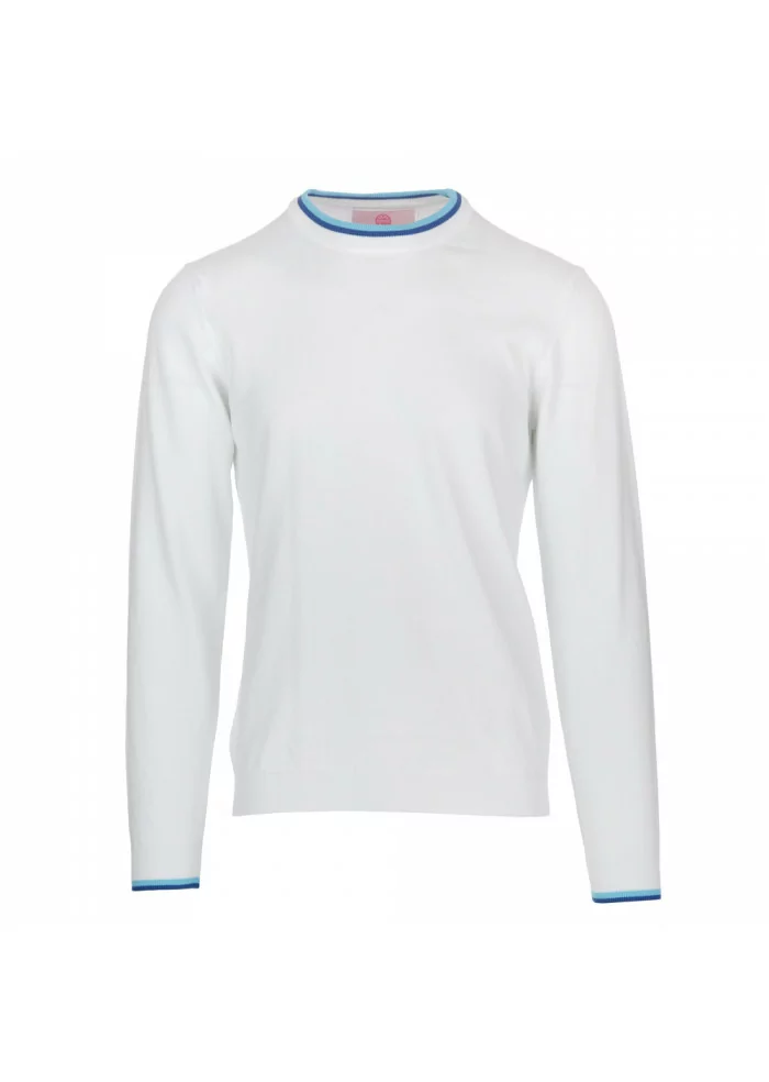 WOOL & CO | MAGLIONCINO COTONE BIANCO Rilascio limitato