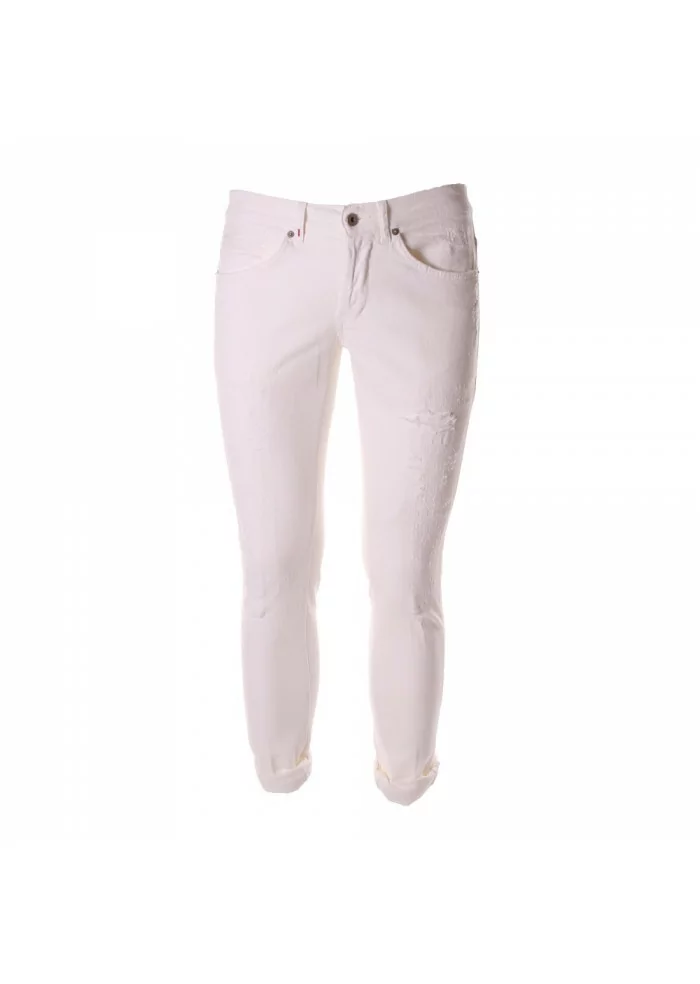 DONDUP | JEANS BS015U BIANCO Esporta salva
