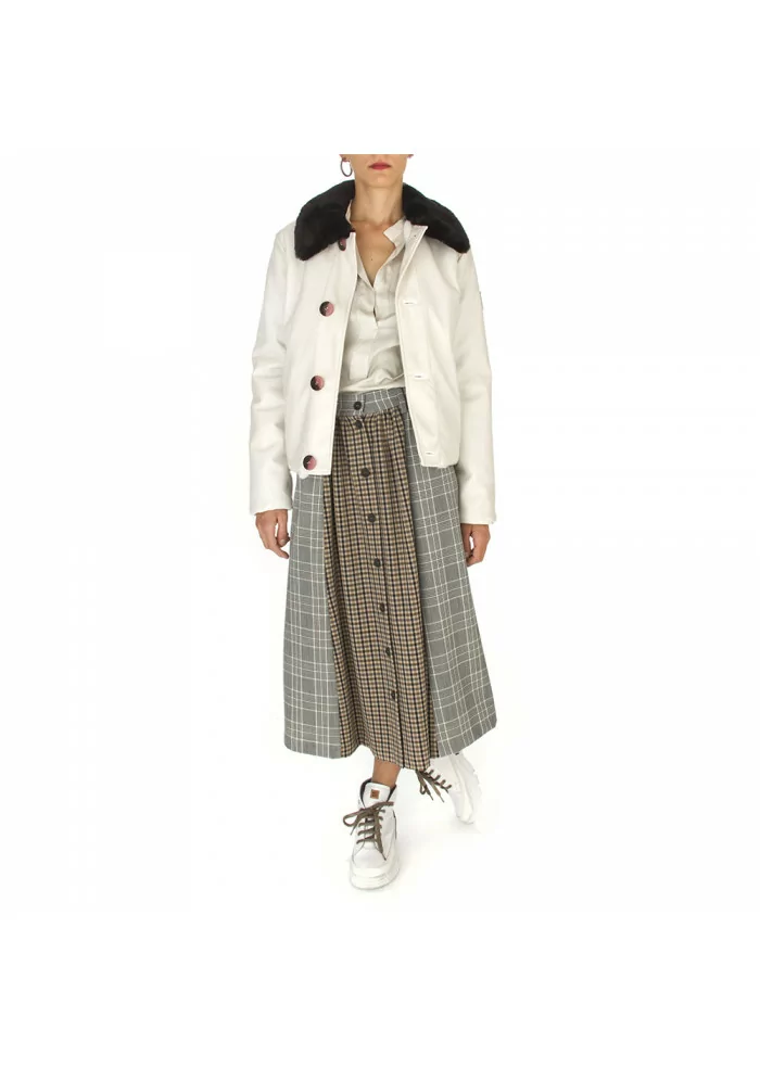 GONNA DONNA SEMICOUTURE | Y9AI24 BIANCO BEIGE NERO MARRONE Convenienza