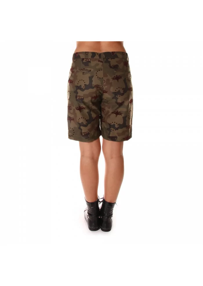 WRAD | SHORTS MILITARE CAMU VERDE Economico