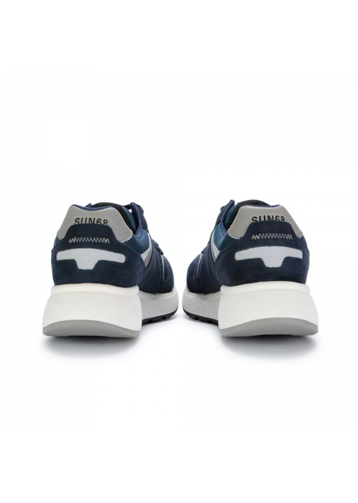 SUN68 | SNEAKERS UOMO DADDY 07 BLU LACCI DI RICAMBIO Vendita calda