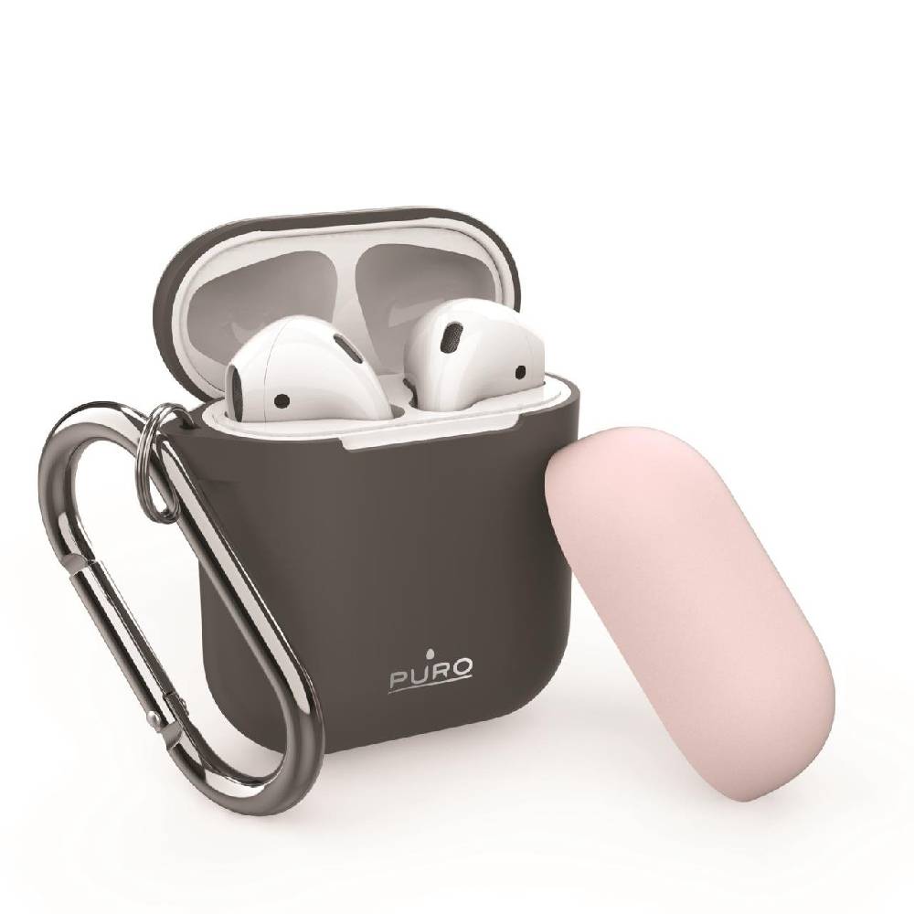 Puro Custodia protettiva con moschettone per AirPods Offerte