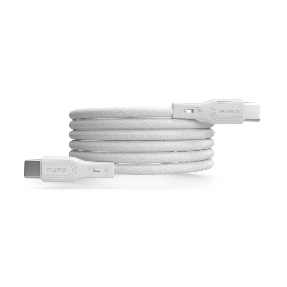 Puro Cavo magnetico di Ricarica e Sincronizzazione 60W USB-C – USB-C 1m Presa