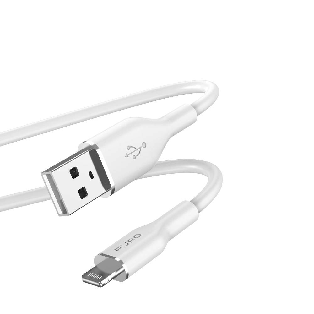 Puro Cavo di ricarica e sincronizzazione SOFT da USB-A a Lightning 1,5m Hotsell