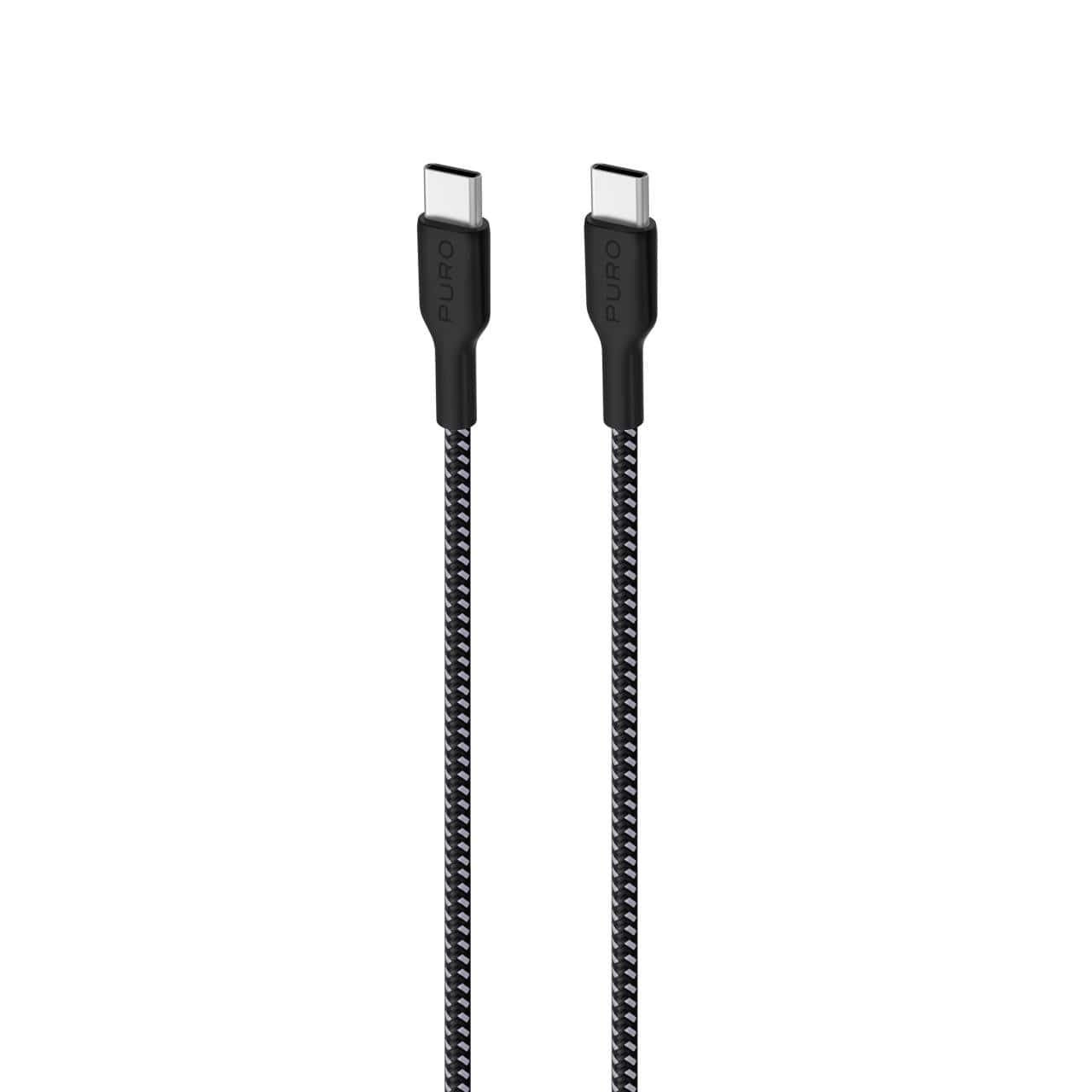 Puro Cavo di ricarica e sincronizzazione Fabric Ultra-Strong 30W da USB-C a USB-C 1,2 M Vendita Calda