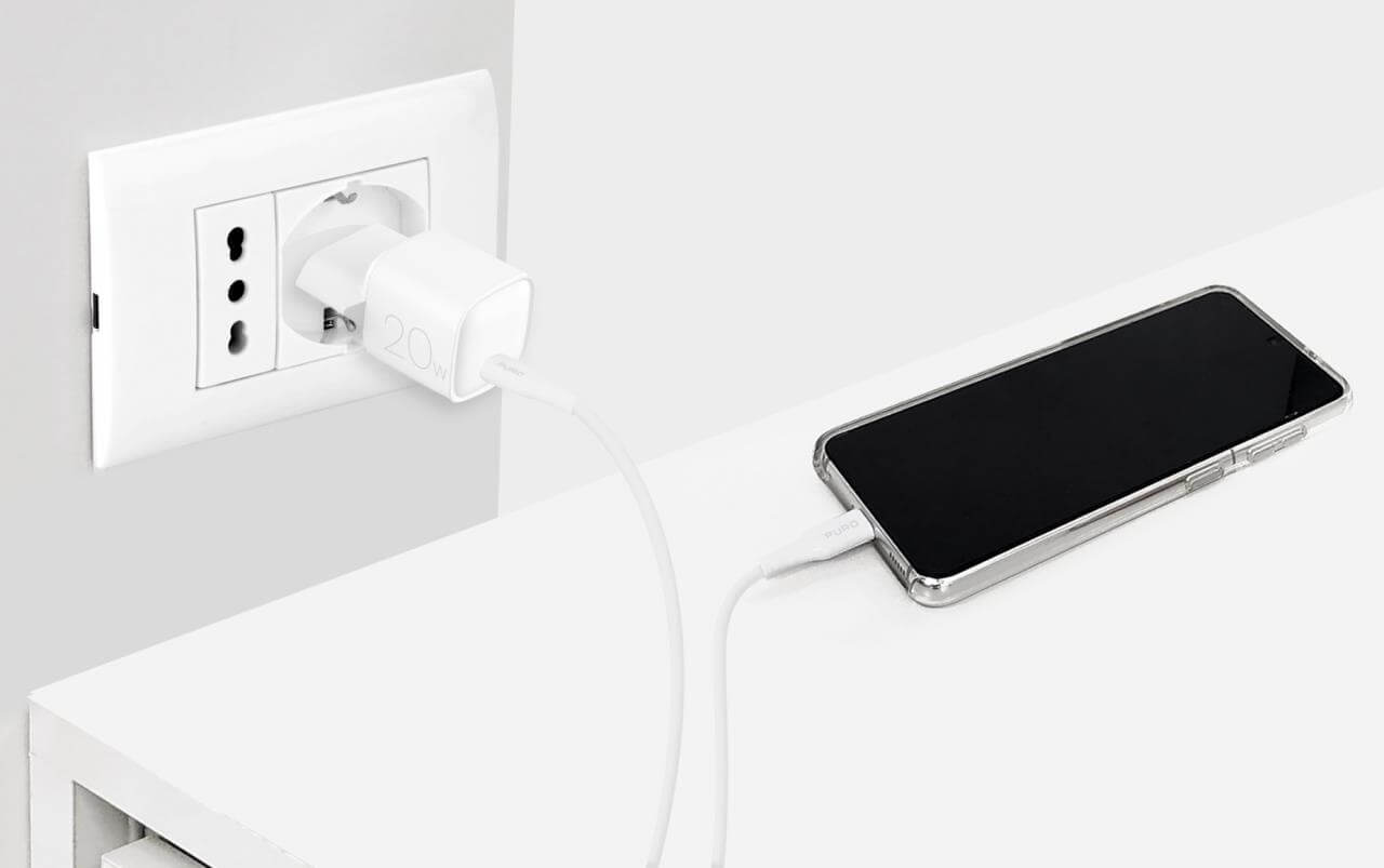 Puro Caricabatterie da parete Nano con porta USB-C 20W Moda