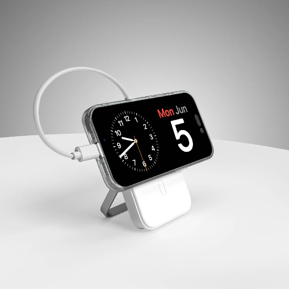 Puro Batteria Esterna 5000mAh MagSafe con stand Shopping Online
