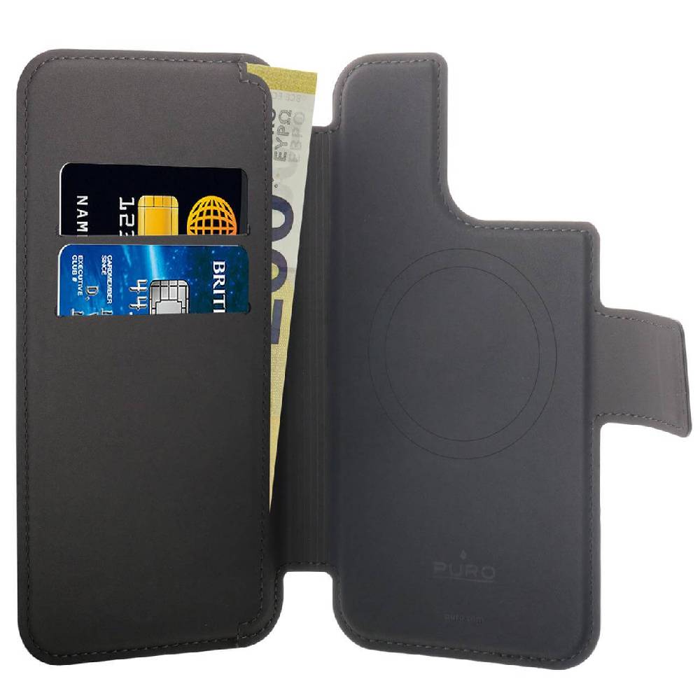 Puro Custodia magnetica Folio per iPhone 13 Pro Max e iPhone 14 Pro Max compatibile con tecnologia MagSafe Super sconto