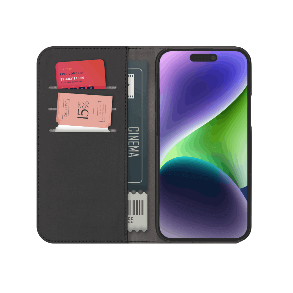Puro Custodia Wallet Detachable per iPhone 15 Pro Vendita Calda