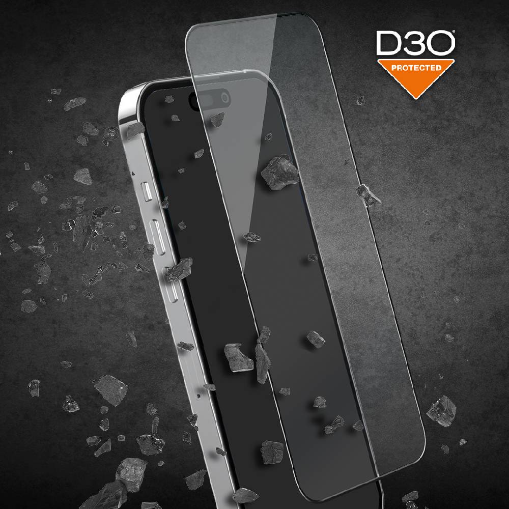 Puro Vetro temperato flessibile D3O per iPhone 15 Plus Italy