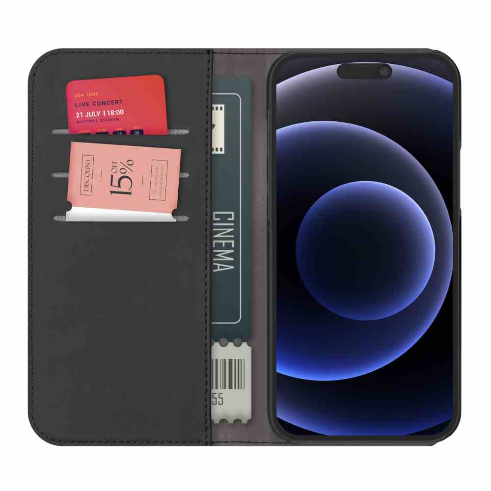 Puro Custodia Wallet Detachable per iPhone 15 Pro Max Consegna Veloce