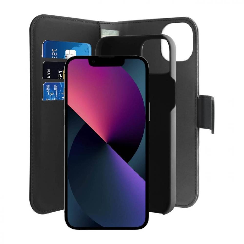 Puro Custodia Wallet Detachable 2 in 1 per iPhone 14 Affare Del Giorno