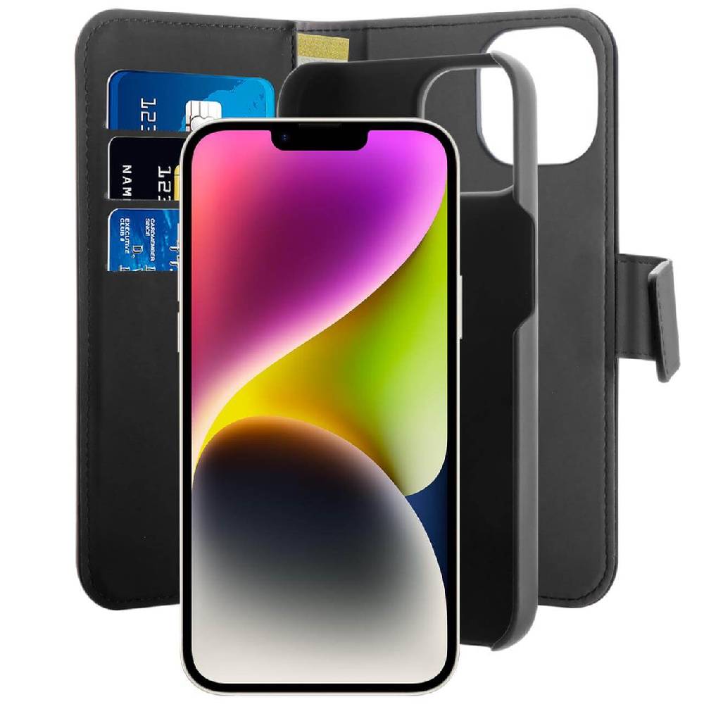 Puro Custodia Wallet MagSafe Detachable per iPhone 14 Pro Max In Vendita