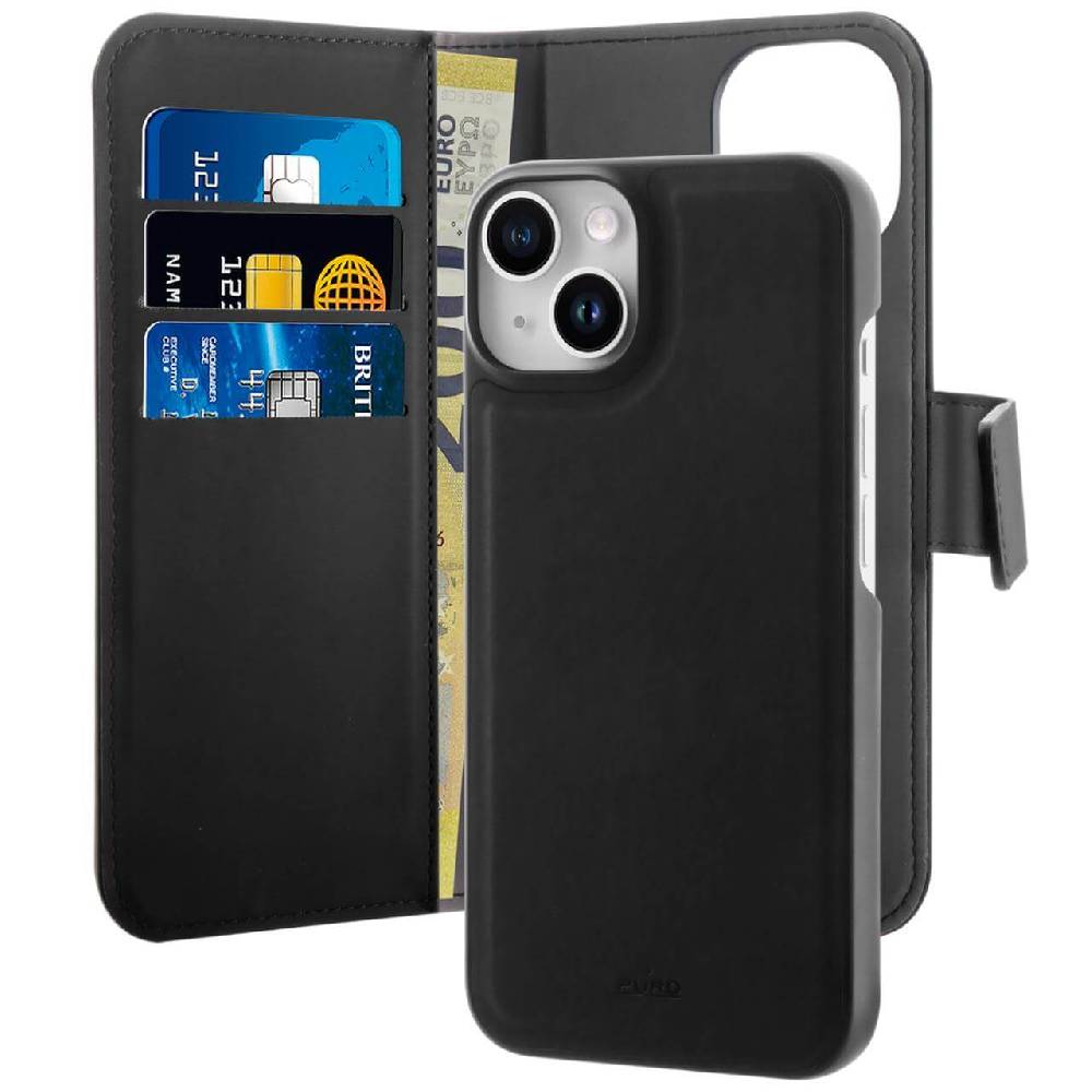 Puro Custodia Wallet MagSafe Detachable per iPhone 14 Pro Max In Vendita