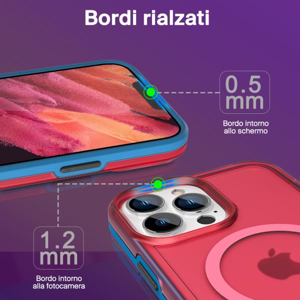 Puro Cover Impact Mag per iPhone 13 I Più Venduti