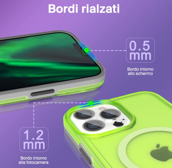 Puro Cover Impact Mag per iPhone 12 e 12 Pro Pezzi Unici