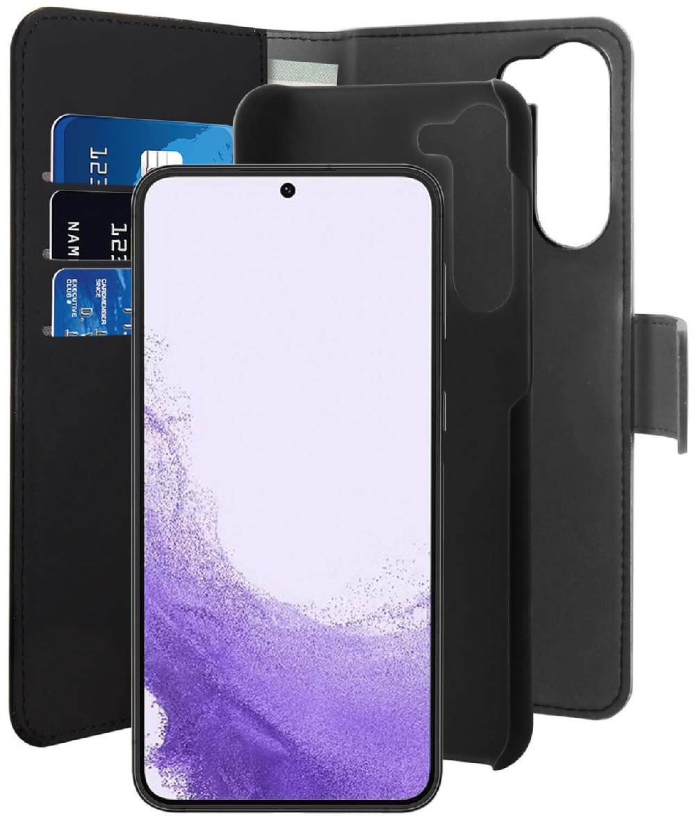 Puro Custodia Wallet Detachable 2 in 1 per Samsung Galaxy S23 Presa