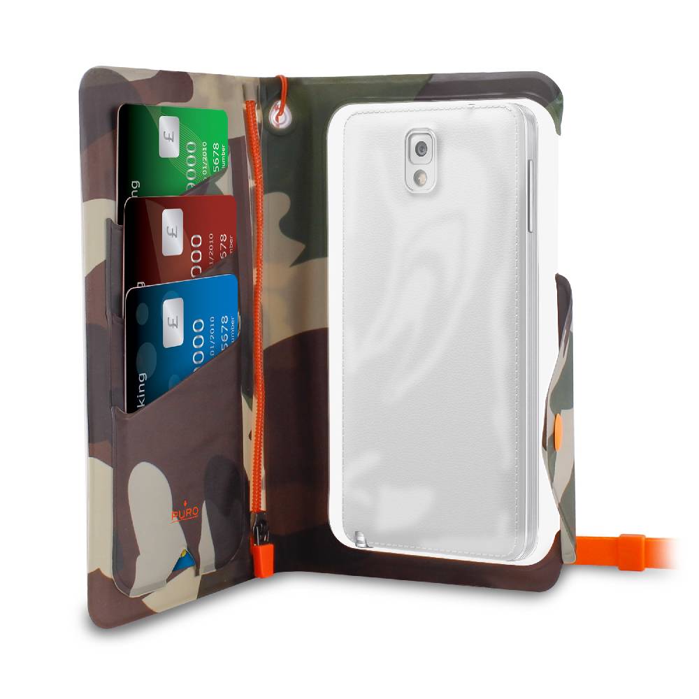 Puro Custodie Water Wallet Booklet fino a 5.7″ – ideale per iPhone 14 Pro Nuovo