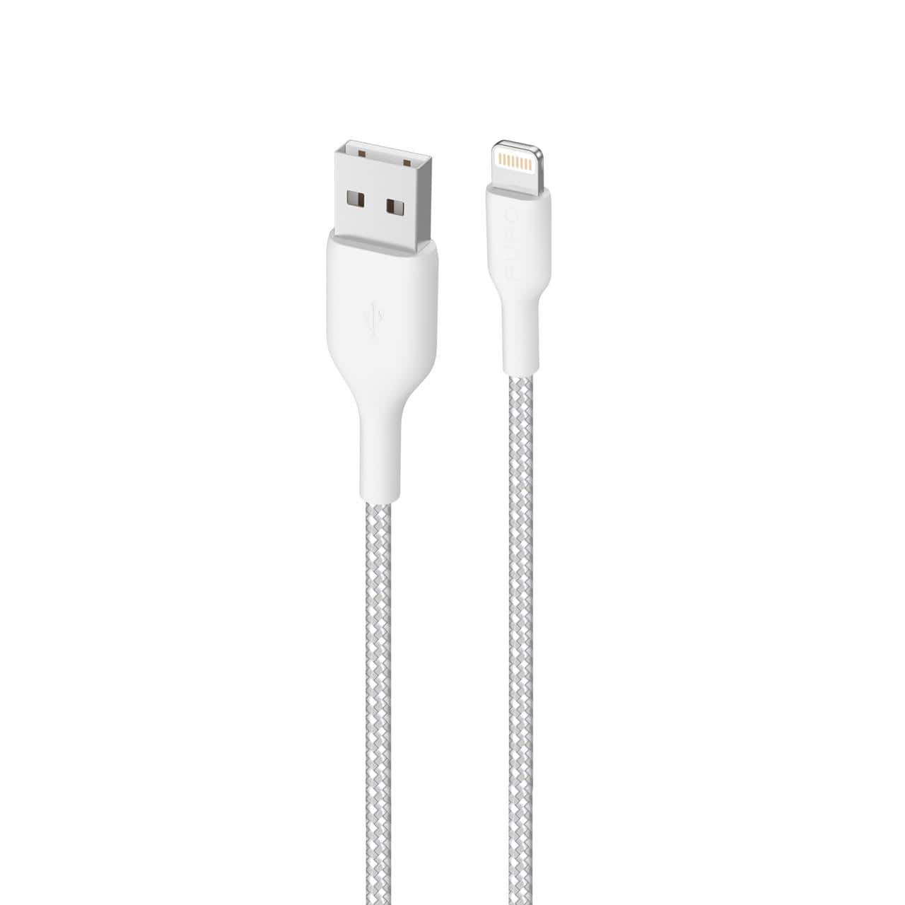 Puro Cavo di ricarica e sincronizzazione Fabric Ultra-Strong 12W da USB-A a Lightning 2 metri Italy