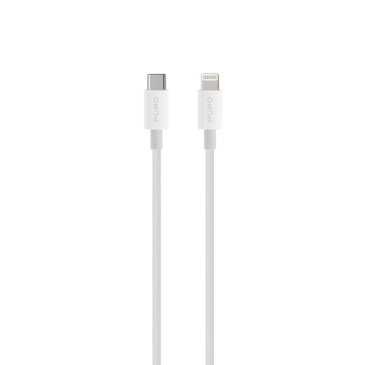 Puro Cavo di ricarica e sincronizzazione da USB-C a Lightning 50 cm Italia