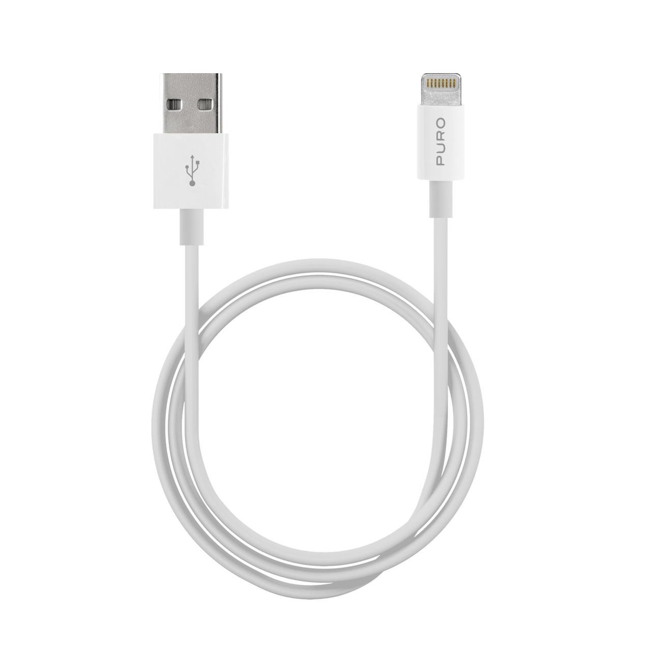 Puro Cavo di ricarica e sincronizzazione da USB-A a Lightning 1 metro Italia
