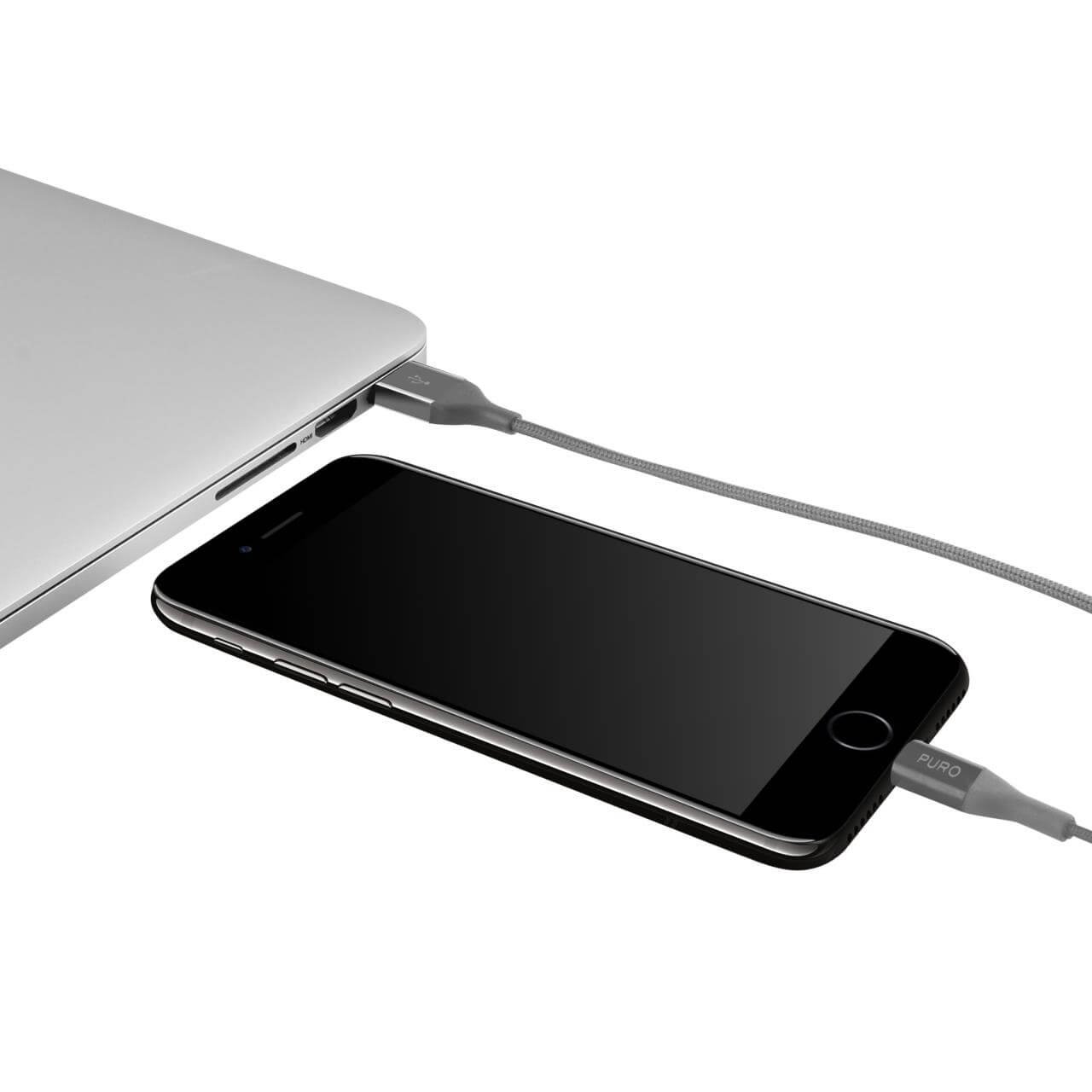Puro Cavi di ricarica e sincronizzazione Fabric K2 Kevlar da USB-A a Lightning Affare Del Giorno