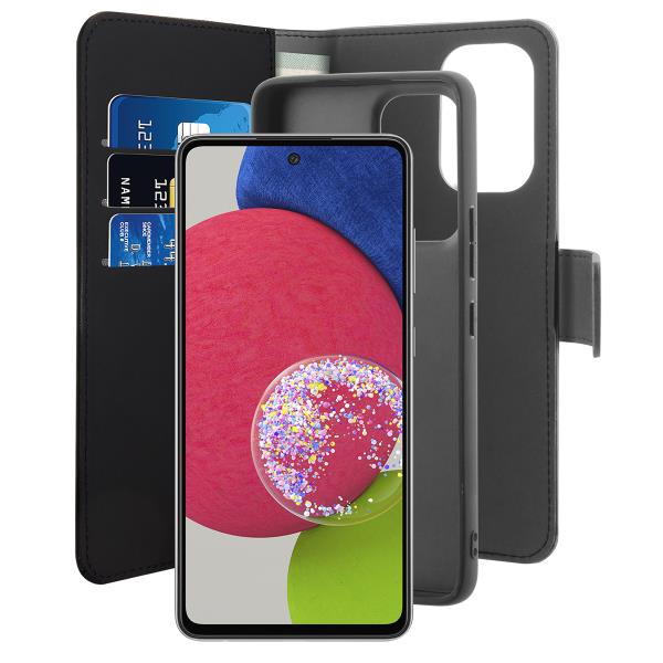 Puro Custodia Wallet Detachable 2 in 1 per Samsung Galaxy A53 5G In Linea