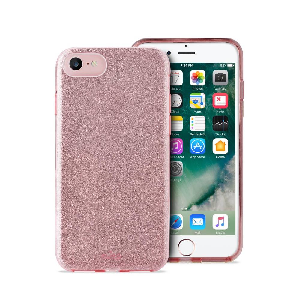 Puro Cover Shine per iPhone 7, 8, SE 2020 e SE 2022 Presa