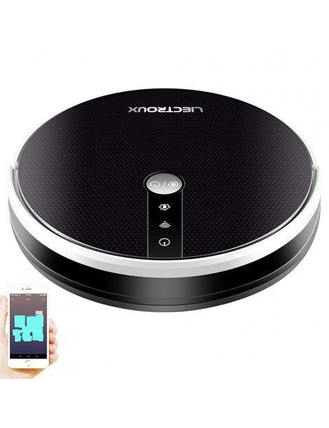LIECTROUX C30B 6000Pa Aspirazione elettrica con serbatoio d'acqua e AI Map Navigation WiFi App Robot Aspirapolvere Versione UE Pezzi Unici