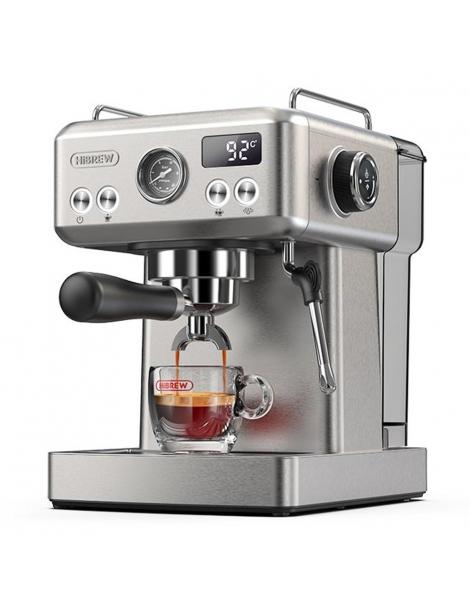 HiBREW H10A Macchina per caffè espresso semiautomatica pressione 19 bar montalatte temperatura regolabile brocca da 350 ml