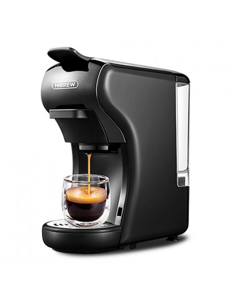 HiBREW H1A 1450W 19 bar Macchina per caffè espresso macchina per caffè caldo/freddo a capsule multiple 4 in 1 - Nero