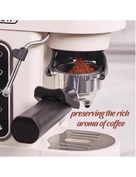 HiBREW H14 Macchina per caffè espresso 20 bar ad alta pressione impostazione macinacaffè a 15 marce - Beige Fino Al -60%