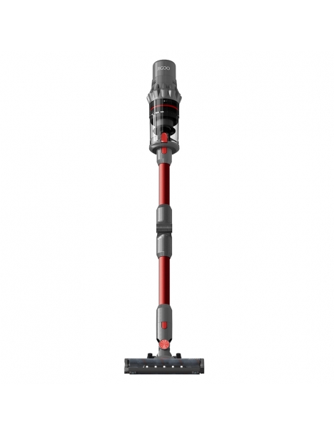 JIGOO C500 Aspirapolvere senza fili con motore da 500W aspirazione da 33KPa tubo metallico pieghevole autonomia di 60 minuti Convenienza