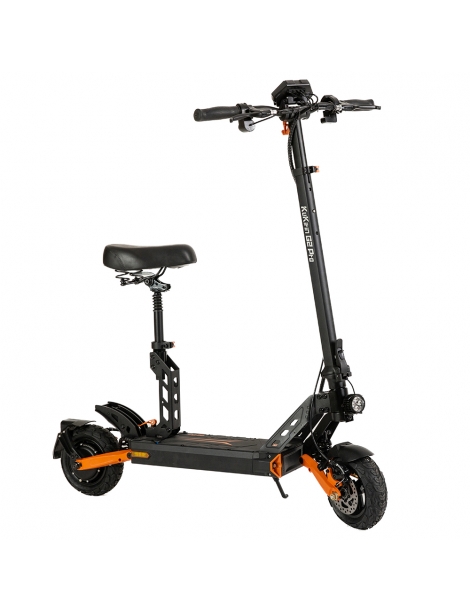 KuKirin G2 Pro Scooter elettrico pieghevole 600W Motore 15Ah 48V Batteria 9 pollici Pneumatici - Nero Arancione Economico