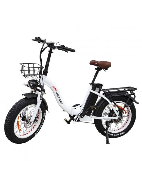 DRVETION CT20 Bicicletta elettrica pieghevole pneumatico grasso 20*4.0inch motore 750W batteria 48V 20Ah Outlet