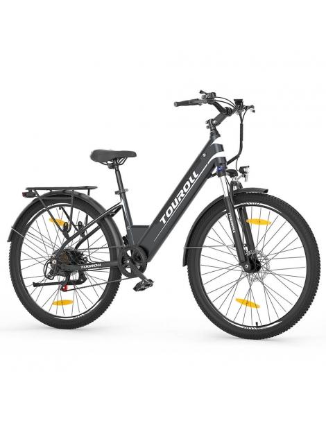 Touroll J1 ST Bicicletta da trekking con motore da 250W ruote da 27 5" batteria da 561 6Wh autonomia di 100 km Pezzi Unici
