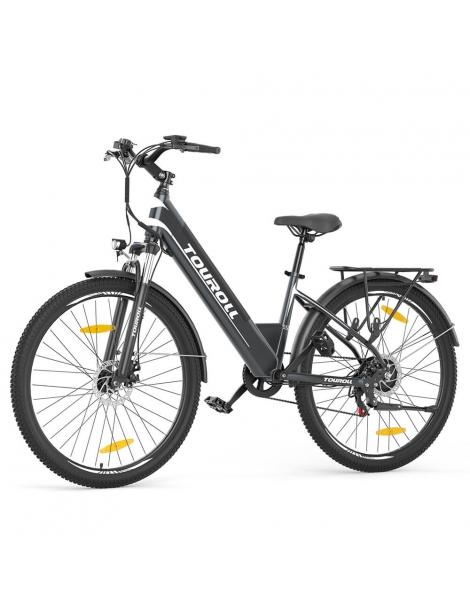 Touroll J1 ST Bicicletta da trekking con motore da 250W ruote da 27 5" batteria da 561 6Wh autonomia di 100 km Pezzi Unici