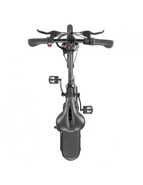 DYU A5 Pneumatico 14*1.95inch Bicicletta elettrica pieghevole Chilometraggio massimo 60KM Motore da 350W Batteria 7 5 Ah Hotsell