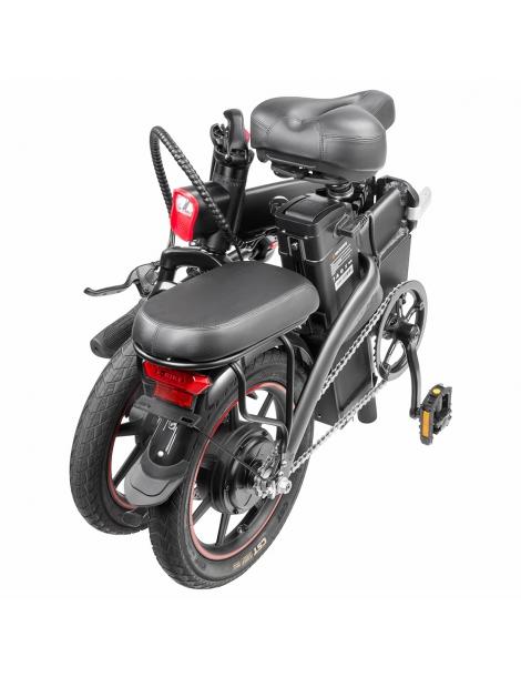 DYU A5 Pneumatico 14*1.95inch Bicicletta elettrica pieghevole Chilometraggio massimo 60KM Motore da 350W Batteria 7 5 Ah Hotsell