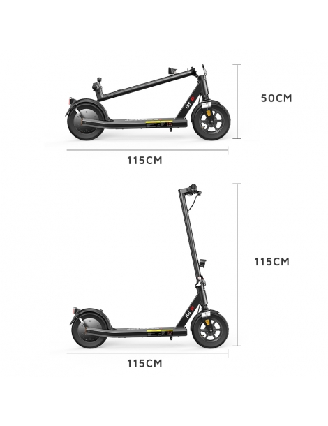 iScooter i9S Scooter elettrico 500W Motore Batteria 10Ah Autonomia 30km Vendite Flash