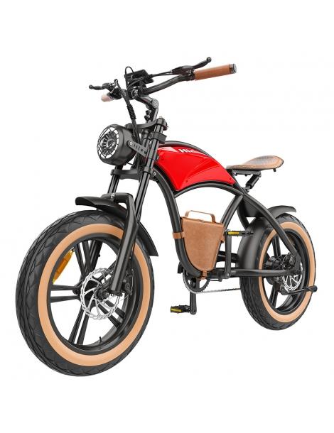 Hidoes B10 Bici elettrica motore da 1000W batteria da 48V 12 5Ah copertone da 20 x4' velocità massima 45km/h autonomia 60km Negozio