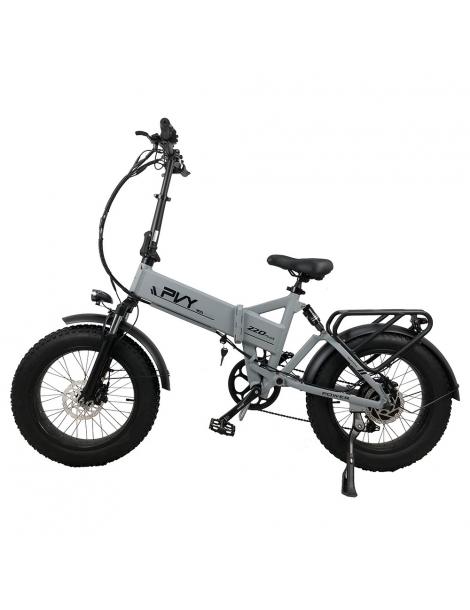 PVY Z20 Plus Pieghevole Fat Tires E-bike 1000W 16.5Ah-Grigio In Saldo