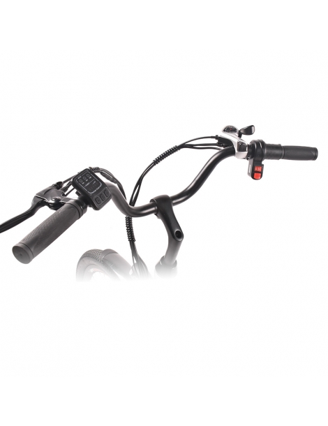 MYATU MYT-TYY Bicicletta elettrica motore 350W batteria 36V 15Ah pneumatici 26*1.95'' velocità massima 25km/h - Bianco Moda